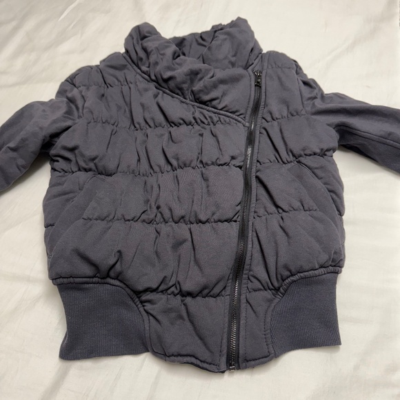 Dark Grey Lululemon Rejuvenate Puffer Jacket Size 6 - Picture 1 of 8